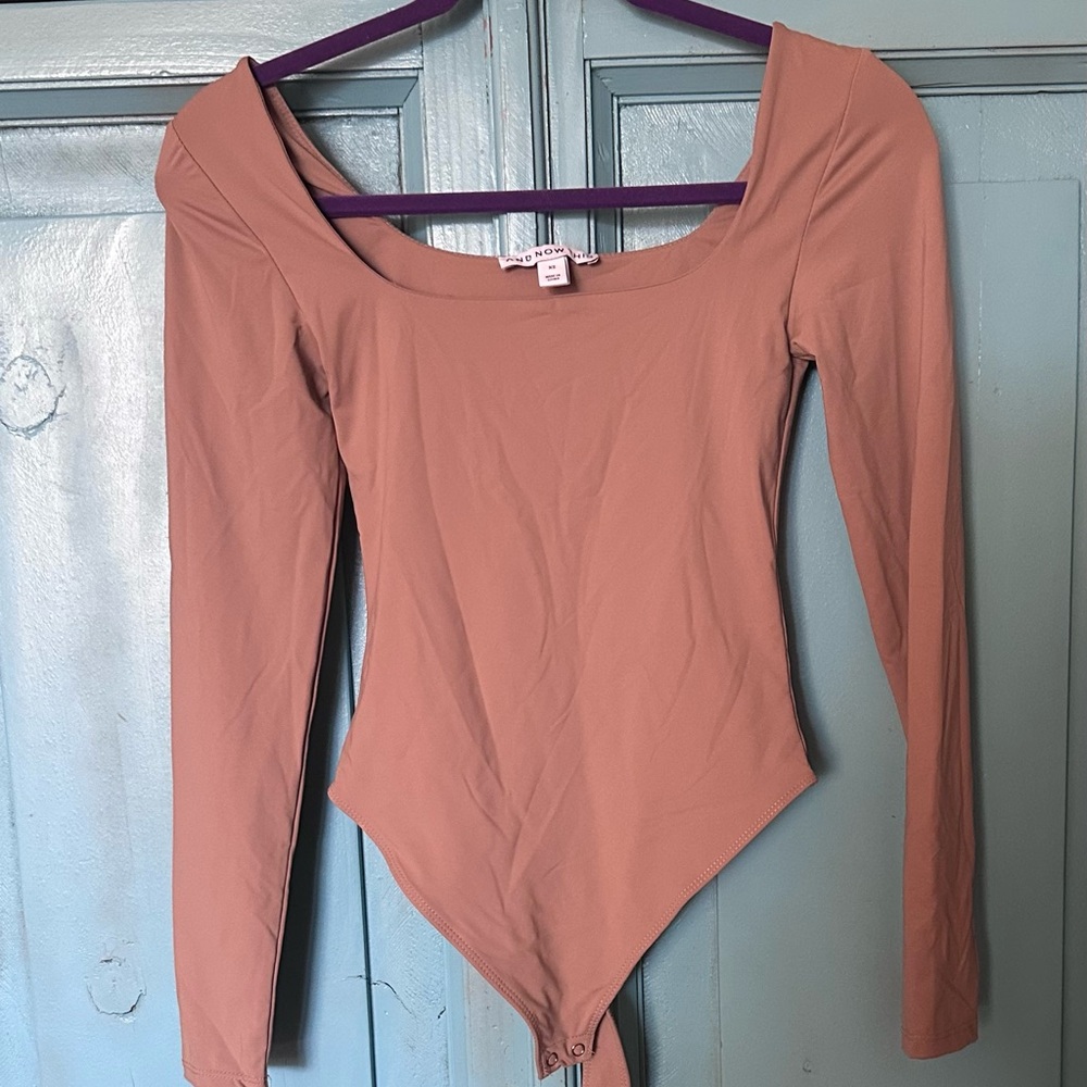 Women's Tan Bodysuit